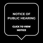 Notice of Public Hearing on Tax Increase